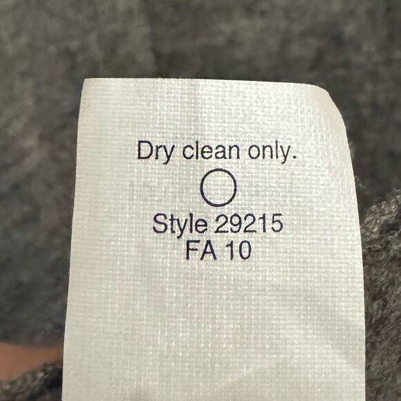 J Crew Size 8 Heather Gray Thandie Double Breasted Wool Blazer Jacket - Picture 13 of 13